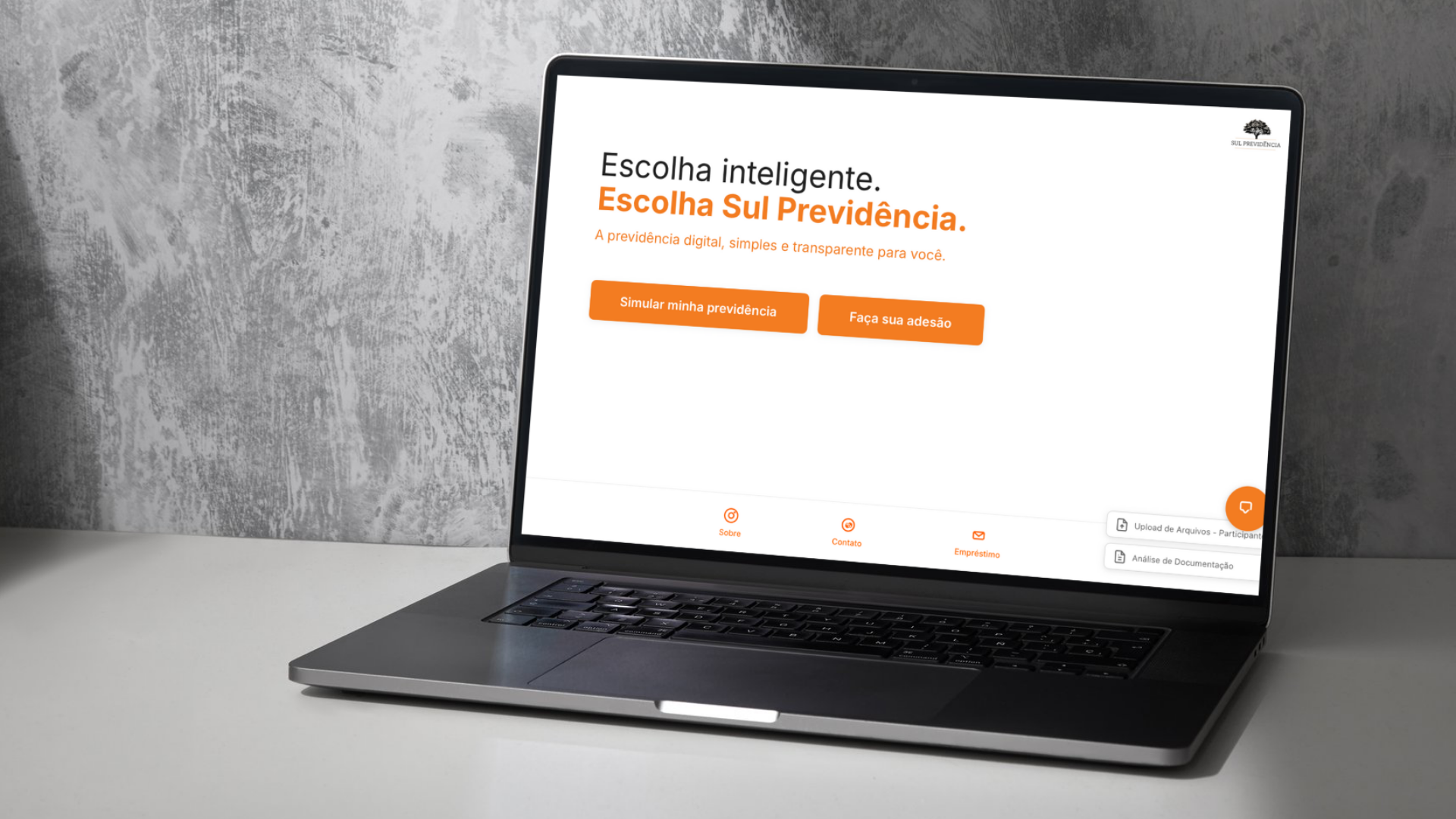 Adesão Sul Previdência - Tela 1